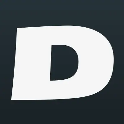 DNS, сеть супермаркетов цифровой техники, лого-визитка